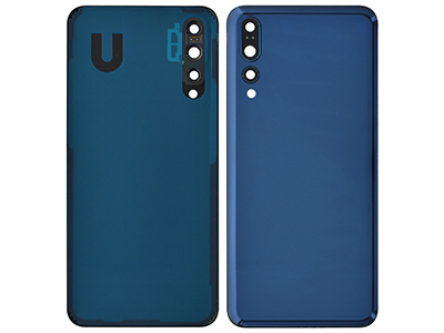 Huawei P20 Pro Cover batteria + Vetrino Camera + Adesivo Blue ( ECOSTORE)