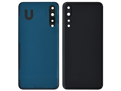 Huawei P20 Pro Cover batteria + Vetrino Camera + Adesivo Black