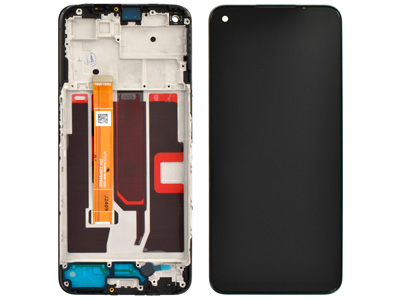 Oppo A54 5G Lcd + Touch Screen + Frame Black