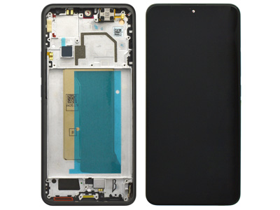 Xiaomi 13T Lcd + Touch Screen + Frame + Tasti Laterali Black