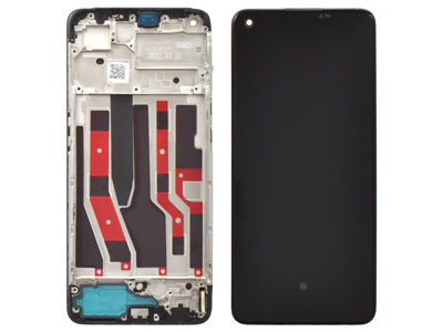 Oppo RENO 7 Lcd + Touch Screen + Frame Black