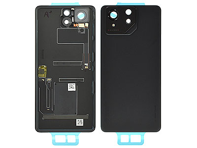 Asus ROG PHONE 8 PRO Cover Batteria + Vetrino Camera + Adesivi Phantom Black (ECOSTORE)