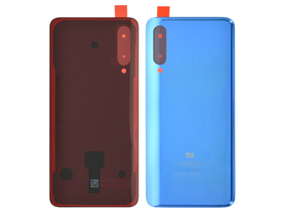 Xiaomi MI 9 Cover Batteria + Adesivi Ocean Blue-originale (ECOSTORE)
