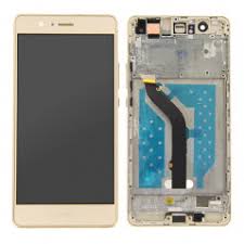 Huawei P9 LITE LCD + Touch screen + Frame + Tasti Laterali Oro ( ECOSTORE)