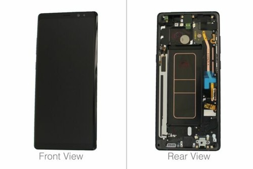 Wiko VIEW 4 Lcd + Touch Screen + Frame NERO