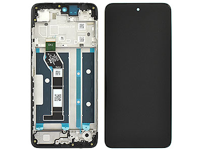 Motorola MOTO E15- MOTO G05 Lcd + Touch Screen + Frame Black (ECOSTORE)