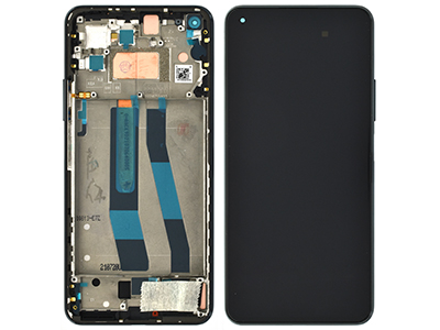 Xiaomi 11 LITE 5G NE LCD + Touch Screen + Frame + Tasto Volume Truffle Black (ECOSTORE)