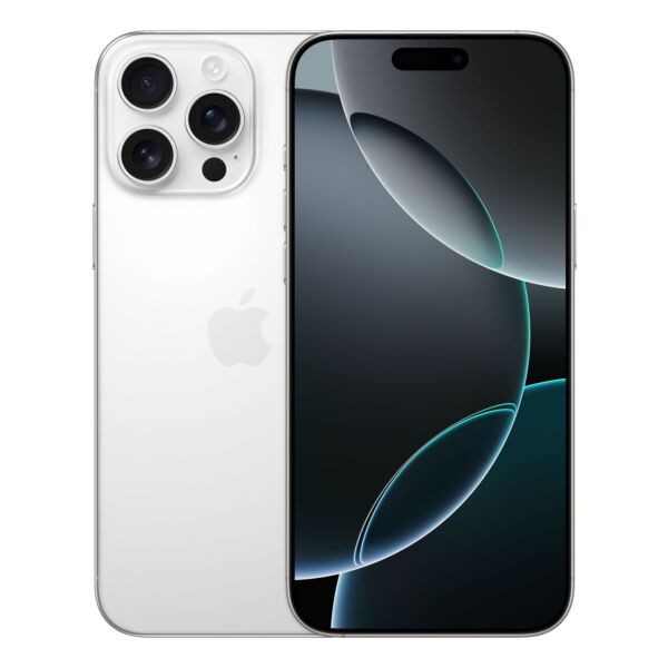 Apple iPhone 16 Pro Max (256 GB) Titanio Bianco - Grado Estetico: Ottimo - Batteria Oltre 85%