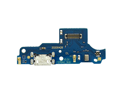 Motorola MOTO E7 PLUS Sub Board + Plug In + Microfono ( ECOSTORE)