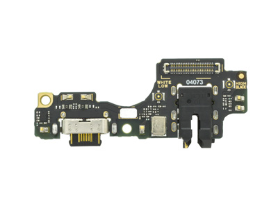 Motorola MOTO G73 Sub Board + Plug In + Microfono + Jack Audio