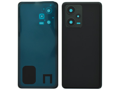 Xiaomi REDMI NOTE 12 PRO PLUS Cover Batteria + Vetrino Camera + Adesivi Midnight Black(ECO STORE) (ECOSTORE)