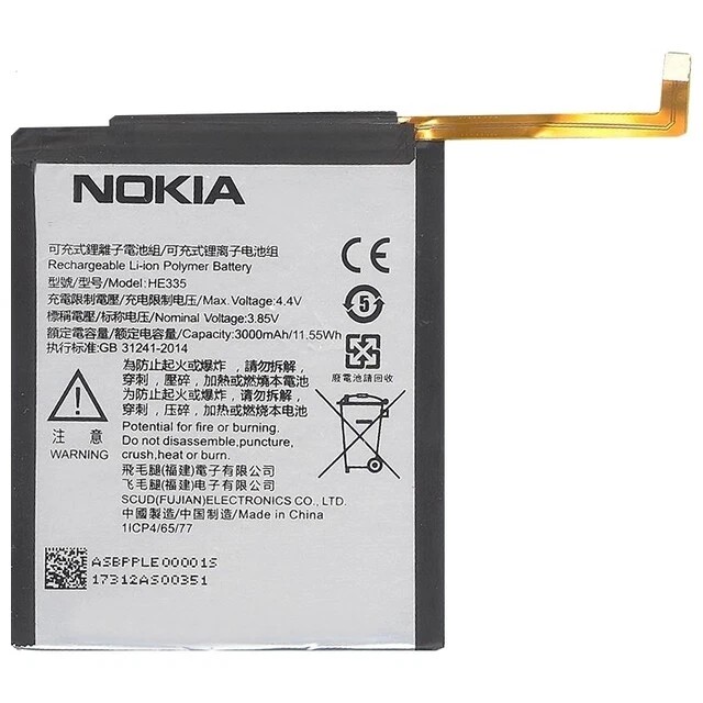 Nokia NOKIA 6 BATTERIA ORIGINALE (ECOSTORE)