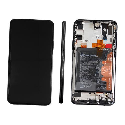 Huawei P SMART Z Lcd + Touchscreen + Frame + Batteria + Vibrazione + Altoparlante + Tasti Laterali Nero