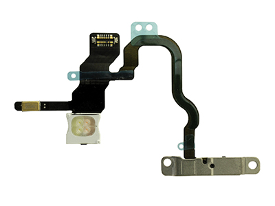 Apple Iphone X Flat Cable + Switch Tasto Power + Flash No Logo