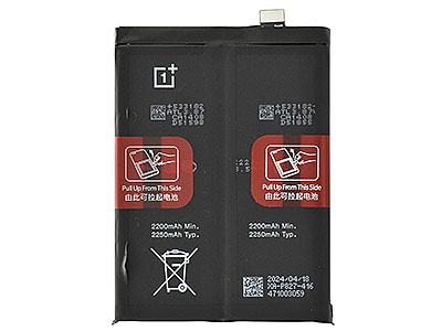 Oppo ONE PLUS 9 PRO Batteria 4500 mAh Li-Ion + Adesivo