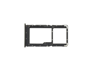 Xiaomi Redmi Note 7 Sportello Dual Sim card/SD Card + Alloggio Black (ECOSTORE)