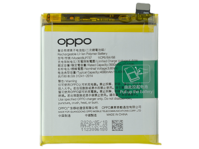 Oppo RENO 2Z BATTERIA ORIGINALE