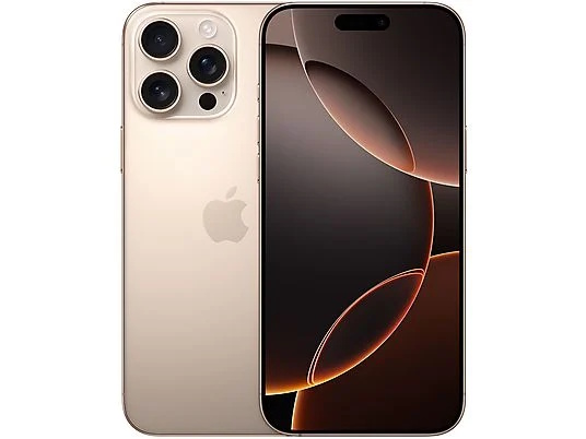 Apple iPhone 16 Pro Max (256 GB) Titanio Sabbia - Grado Estetico: Buono Plus - Batteria Oltre 85%