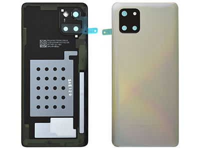 Samsung Galaxy Note 10 Lite Cover Batteria + Vetrino Camera + Adesivi Aura Glow (ECOSTORE)