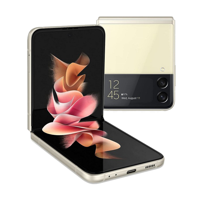 Samsung Galaxy Z Flip 3 (256 GB) Crema - Grado Estetico: Buono - Batteria Standard