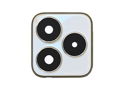 Realme REALME C53 Cover Camera + Vetrino Camera + Adesivi Champion Gold