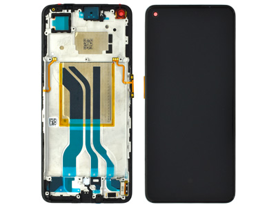 Realme GT NEO 2 Lcd + Touchscreen + Frame + Switch Tasti Laterali Black