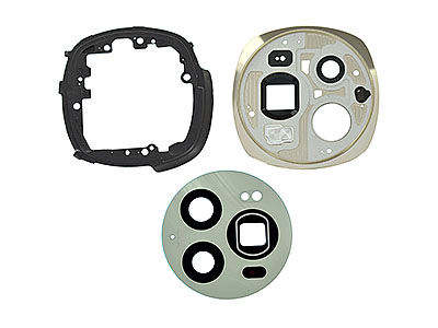 Honor MAGIC 6 PRO 5G Cover Camera + Vetrino + Adesivi Epi Green