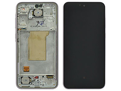 Samsung GALAXY A35 5G Lcd +Touchscreen + Frame + Tasti Laterali + Suoneria + Altoparlante Awesome Lemon