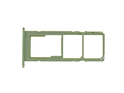 Samsung Galaxy A14 Sportello Dual Sim card/SD Card + Alloggio Green