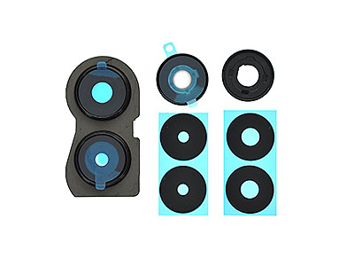 Honor X6A Cover Camera + Vetrino + Adesivi Black