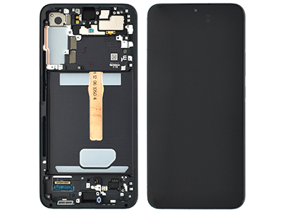 Samsung GALAXY S22+ Lcd + Touchscreen + Frame Phantom Black