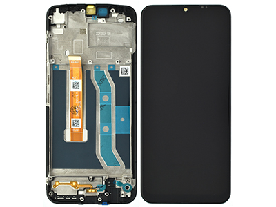 Realme C21Y LCD + Touch Screen + Frame Black (ECOSTORE)