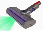 Dyson Spazzola con luce LED blu (V7 V8 V10 V11 G5) (ECOSTORE)