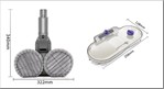 Dyson Testina lavapavimenti 2 in 1 (V7 V8 V10 V11) (ECOSTORE)