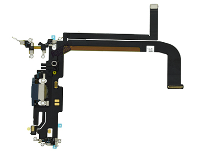 Apple iPhone 13 Pro Max Flat cable + Connettore Ricarica + Microfono Blue No Logo (ECOSTORE)