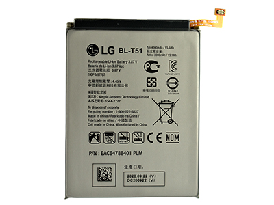 LG K42 DUAL SIM BATTERIA ORIGINALE (ECOSTORE)
