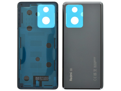 Xiaomi REDMI NOTE 12 PRO PLUS 5G Cover Batteria + Adesivi Midnight Black