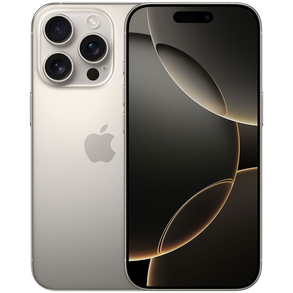 Apple iPhone 16 Pro (128 GB) Titanio Naturale - Grado Estetico: Buono Plus - Batteria Oltre 85%
