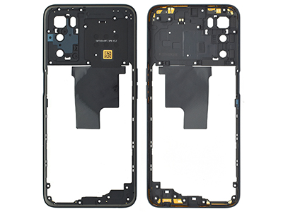 Oppo A54 S Rear Cover + Tasti Volume + Antenna NFC Crystal Black (ECOSTORE)