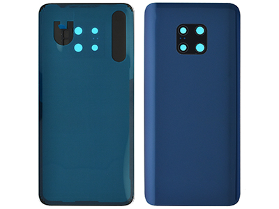 Huawei Mate 20 Pro Cover batteria + Vetrino Camera + Adesivo Blue
