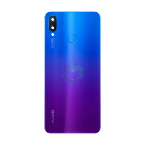 Huawei P Smart Plus Cover Batteria + Vetrino Camera + Lettore Impronta Viola ( ECOSTORE)
