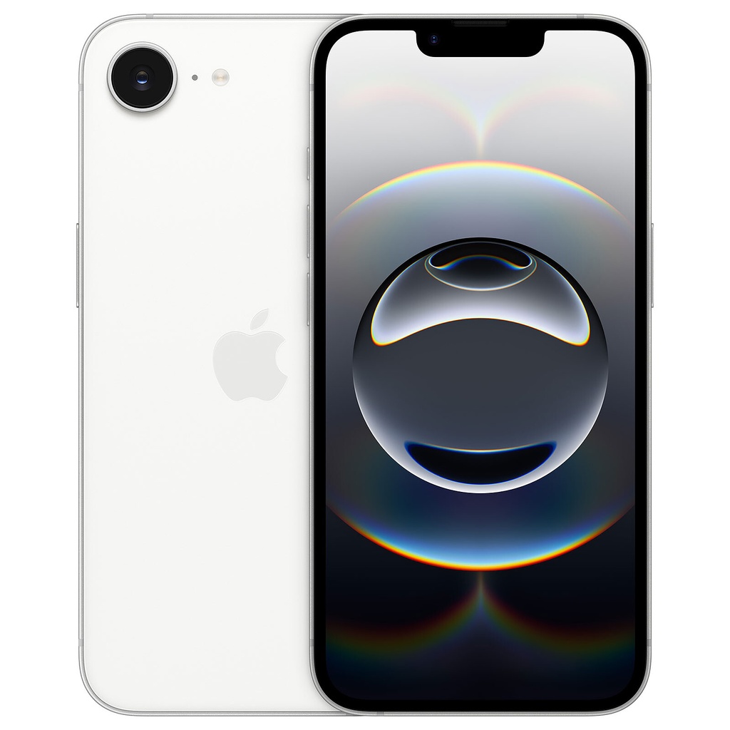 Apple iPhone 16e (128 GB) Bianco - Grado Estetico: Eccellente - Batteria Oltre 85%