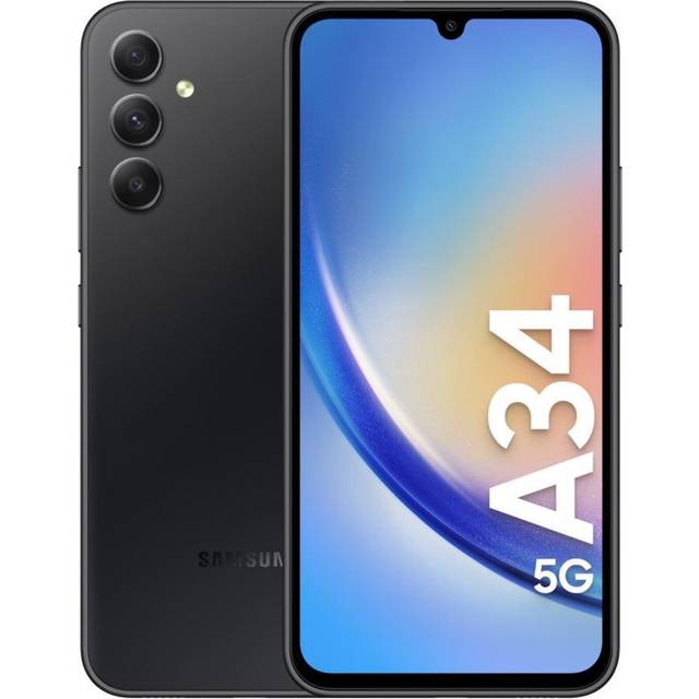 Samsung Galaxy A34 (128 GB) Nero - Grado Estetico: Buono - Batteria Standard