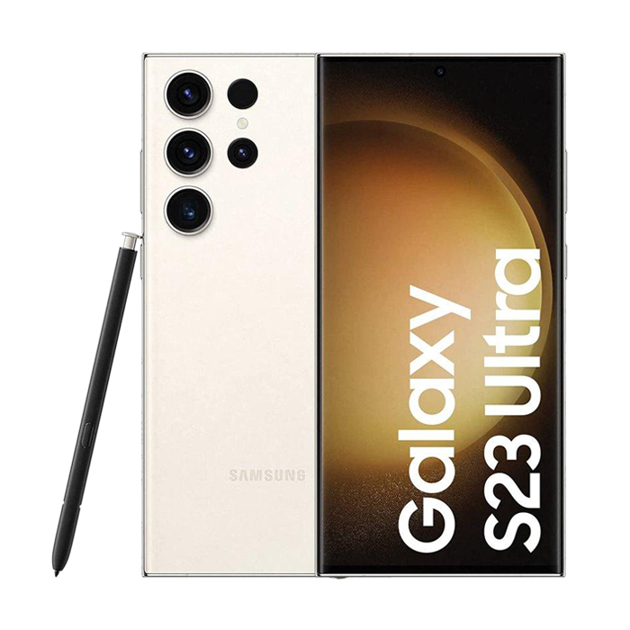 Samsung Galaxy S23 Ultra 5G (256 GB) Titanio Bianco - Grado Estetico: Buono - Batteria Standard