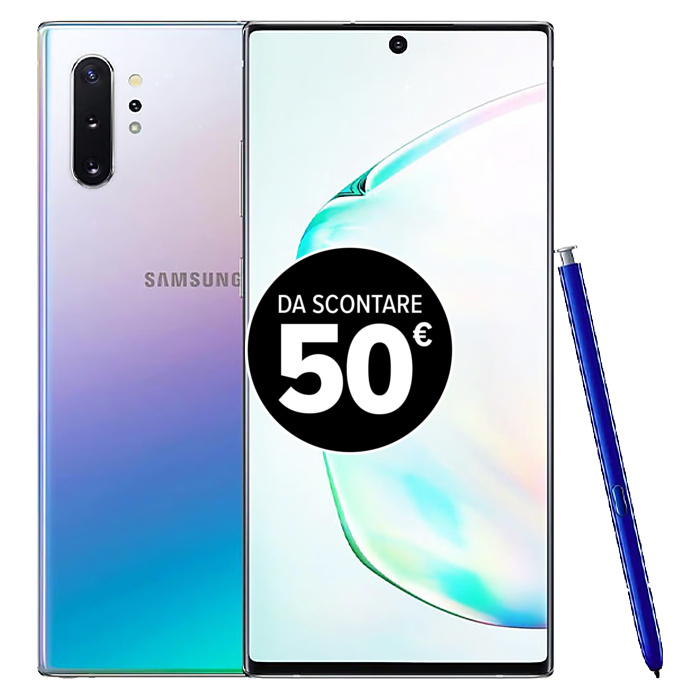 Samsung Galaxy Note 10 Lite (128 GB) Argento - Grado Estetico: Ottimo - Batteria Standard