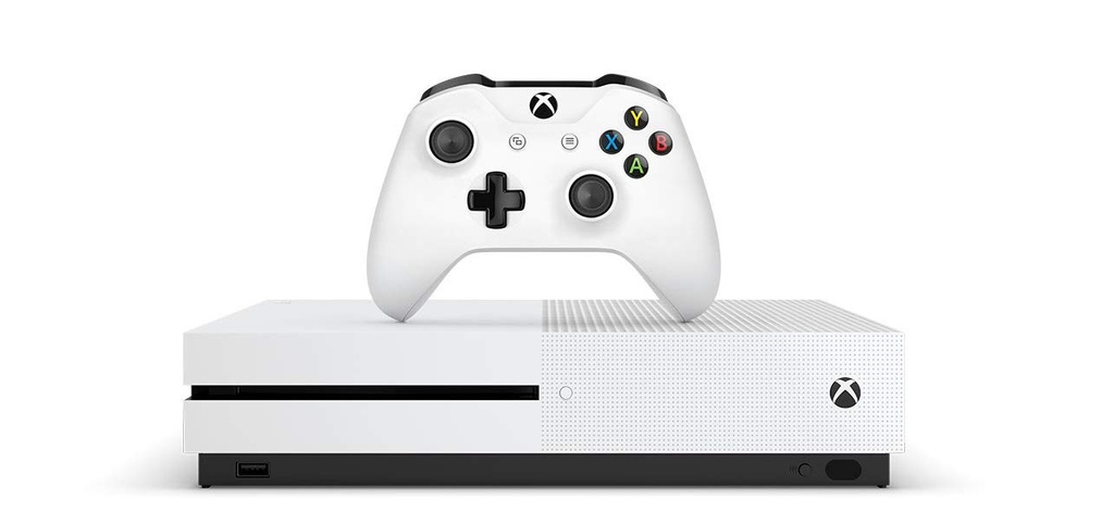 Microsoft Xbox One S (500 GB) Bianco - Grado Estetico: Ottimo - Batteria Standard