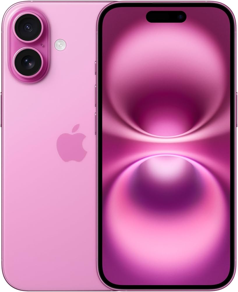 Apple iPhone 16 (128 GB) Rosa - Grado Estetico: Buono - Batteria Oltre 85%