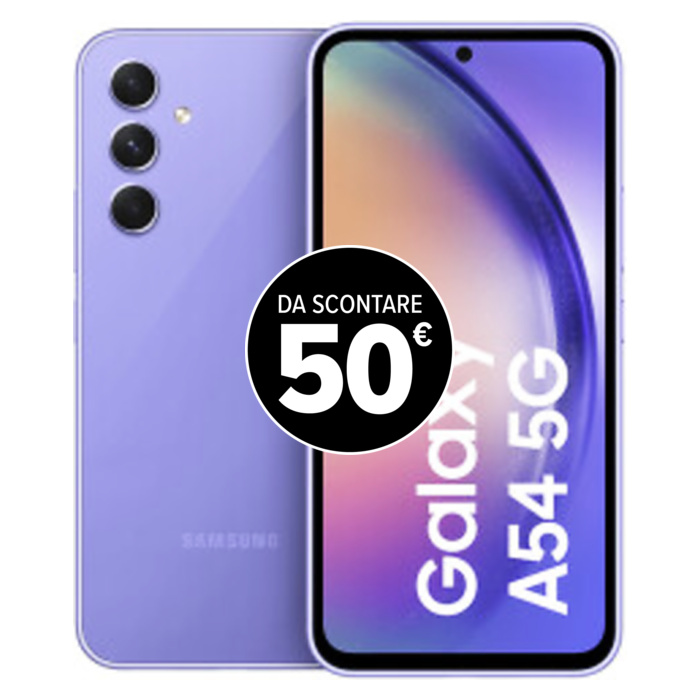 Samsung Galaxy A54 (128 GB) Viola - Grado Estetico: Ottimo - Batteria Standard