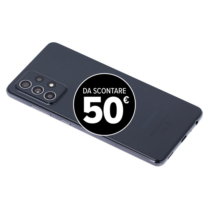 Samsung Galaxy M52 (128 GB) Nero - Grado Estetico: Buono - Batteria Standard