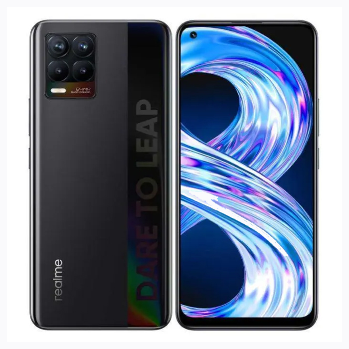Realme 8 (64 GB) Nero - Grado Estetico: Buono - Batteria Standard
